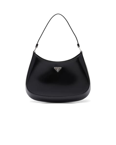 prada cleo leather shoulder bag